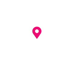 map outline london pink